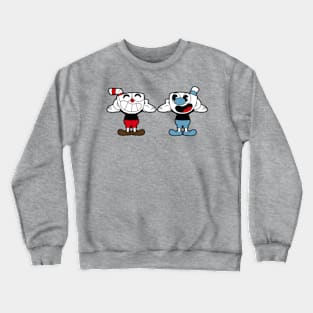 Mugman And Cuphead Crewneck Sweatshirt